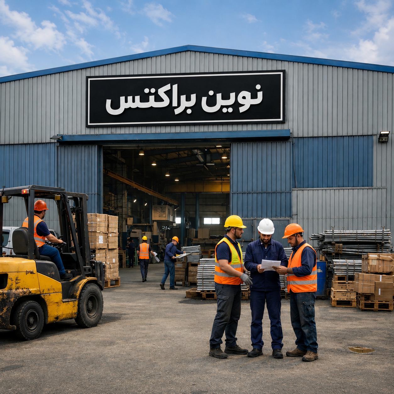 بنر نوین براکتس